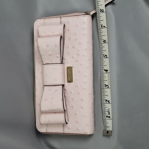 NWOT Kate Spade New York Light Pink Bow Wallet - Picture 13 of 14